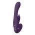 Vive Suki - oplaadbare, draagbandloze opzetbare vibrator (paars)