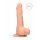 RealRock Dong 10 - realistisch, met balzak dildo (25cm) - natuur