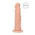 RealRock Dong 8 - levensechte dildo (20cm) - natuurlijk