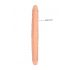 RealRock Dubbele Dildo 46cm - naturel