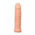 RealRock Penis Sleeve 6 - penis huls (17cm) - natuurlijk