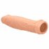 RealRock Penis Sleeve 6 - penis huls (17cm) - natuurlijk