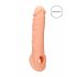 RealRock Penis Sleeve 8 - penismouw (21cm) - naturel