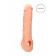 RealRock Penis Sleeve 8 - penismouw (21cm) - naturel