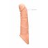 RealRock Penis Sleeve 8 - penismouw (21cm) - naturel