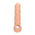 RealRock Penis Sleeve 8 - penismouw (21cm) - naturel