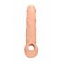 RealRock Penis Sleeve 8 - penismouw (21cm) - naturel