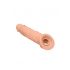 RealRock Penis Sleeve 8 - penismouw (21cm) - naturel