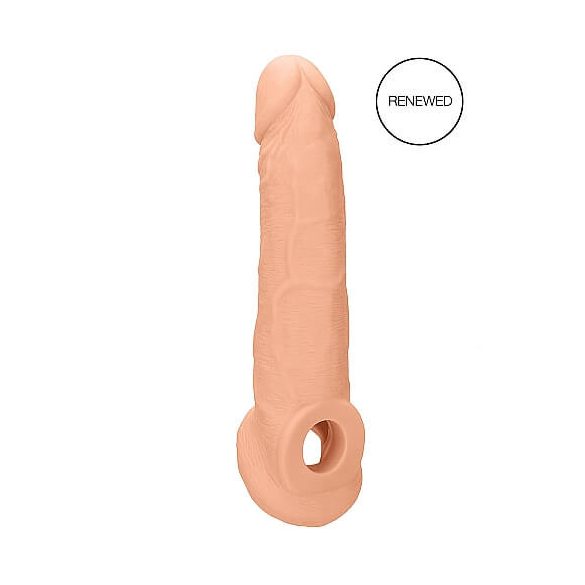 RealRock Penis Sleeve 9 - penismouw (21,5 cm) - natuur