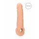 RealRock Penis Sleeve 9 - penismouw (21,5 cm) - natuur