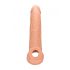 RealRock Penis Sleeve 9 - penismouw (21,5 cm) - natuur