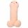 Knuffelige pluche penis - 60cm (natuur)