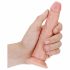 RealRock Slim - zuignap-realistische dildo - 15,5cm (natuurlijk)