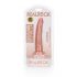 RealRock Slim - zuignap-realistische dildo - 15,5cm (natuurlijk)