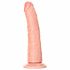 RealRock Slim - zuignap-realistische dildo - 15,5cm (natuurlijk)