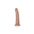 RealRock Slim - realistische dildo met zuignap 15,5cm (donker natuur)