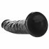 RealRock Slim - Zwarte Realistische Dildo met Zuignap - 15,5 cm