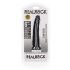 RealRock Slim - Zwarte Realistische Dildo met Zuignap - 15,5 cm