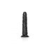 RealRock Slim - Zwarte Realistische Dildo met Zuignap - 15,5 cm