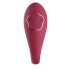 Raytech Rose - oplaadbare, waterdichte partnervibrator (rood)