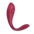 Raytech Rose - oplaadbare, waterdichte partnervibrator (rood)