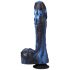 Doc Johnson Mini F-Machine Tendril - draadloze stotende vibrator (blauw)