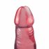 Kristallen Jellies - beginners anale dildo (roze)