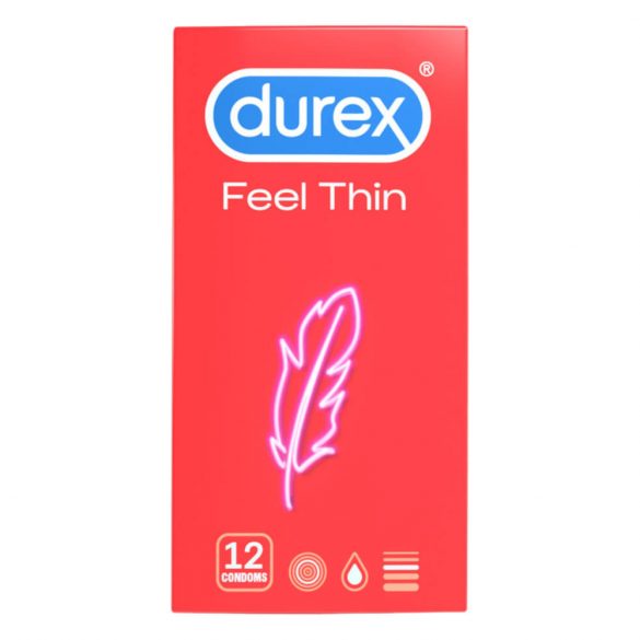 Durex Feel Thin - natuurlijke gevoel condoom (12st)