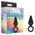 Anal Avonturen Platinum S - anale dildo (zwart) - klein