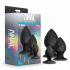 Anal Avonturen Platinum Stout - anale dildo set - 3 stuks (zwart)