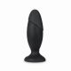 Anale Avonturen Platina Raket Plug - anale dildo (zwart)