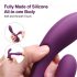 Engily Ross Bacall 2.0 - herlaadbare G-spot vibrator met clitoral arm (paars)