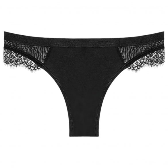 Adalet Flora Normal - Period Underwear (Black)  - L