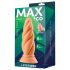 Max & Co Felix - gedraaide anale dildo - 15cm (naturel)