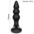 AfterDark - masseur prostatique vibrant (noir)