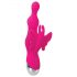 Evolved - kralen vibrator met clitorisstimulator (roze)