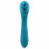 Evolved Heads or Tails - oplaadbare dubbelzijdige vibrator (blauw)