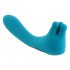 Evolved Heads or Tails - oplaadbare dubbelzijdige vibrator (blauw)