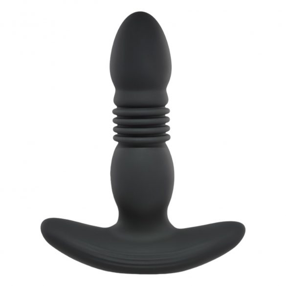 Playboy - Oplaadbare, stotende anale vibrator (zwart)