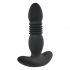 Playboy - Oplaadbare, stotende anale vibrator (zwart)