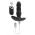 Playboy - Oplaadbare, stotende anale vibrator (zwart)