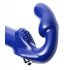 Strap U Revolver II - klemloze opzet vibrator (blauw)