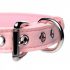 Master Series Gouden Kitty - strik halsband met bel (roze)