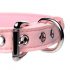 Master Series Gouden Kitty - strik halsband met bel (roze)