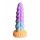 Creature Cocks Mystique - eenhoorn dildo - 21 cm (paars-geel)