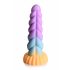 Creature Cocks Mystique - eenhoorn dildo - 21 cm (paars-geel)