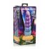 Creature Cocks Mystique - eenhoorn dildo - 21 cm (paars-geel)