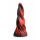 Creature Cocks Hell Kiss - gedraaide siliconen dildo - 19cm (rood)