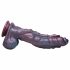 Creature Cocks Hydra - siliconen dildo - 27cm (paars)