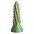 Criatuur Kokken Stegosaurus - gestekkelde siliconen dildo - 20cm (groen)